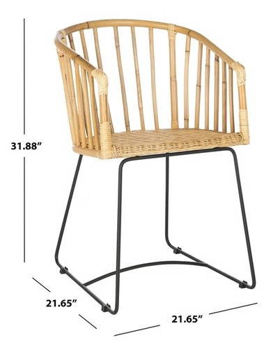 Safavieh siena rattan dining - siena,